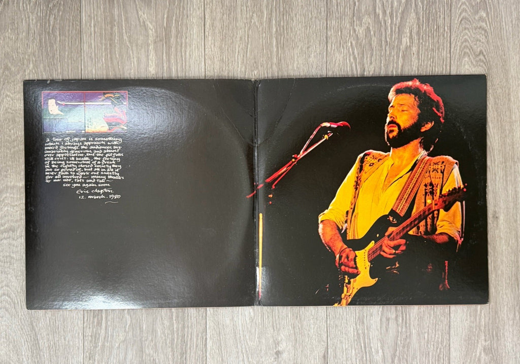 Eric Clapton ‎Just One Night 1980 RSO Records Orig. Vinyl LP STERLING RS-2-4202