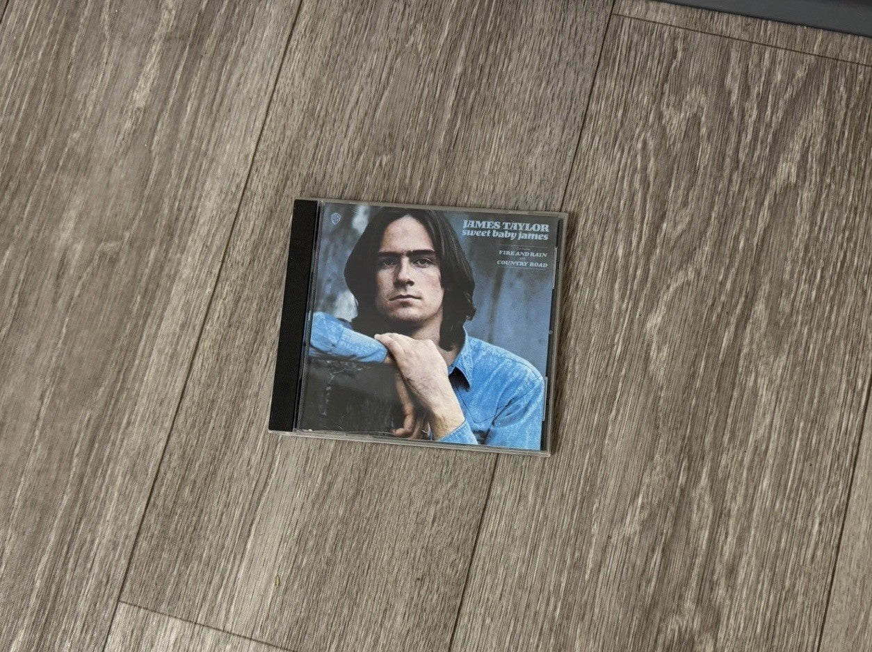 James Taylor Sweet Baby James CD Warner Bros 1843-2 VG Cracked Jewel Case Read