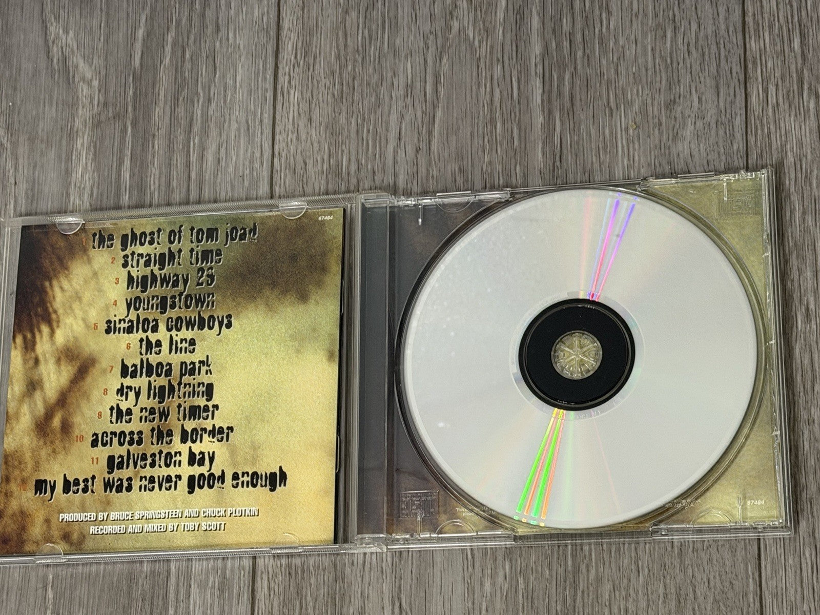 Bruce Springsteen The Ghost Of Tom Joad CD