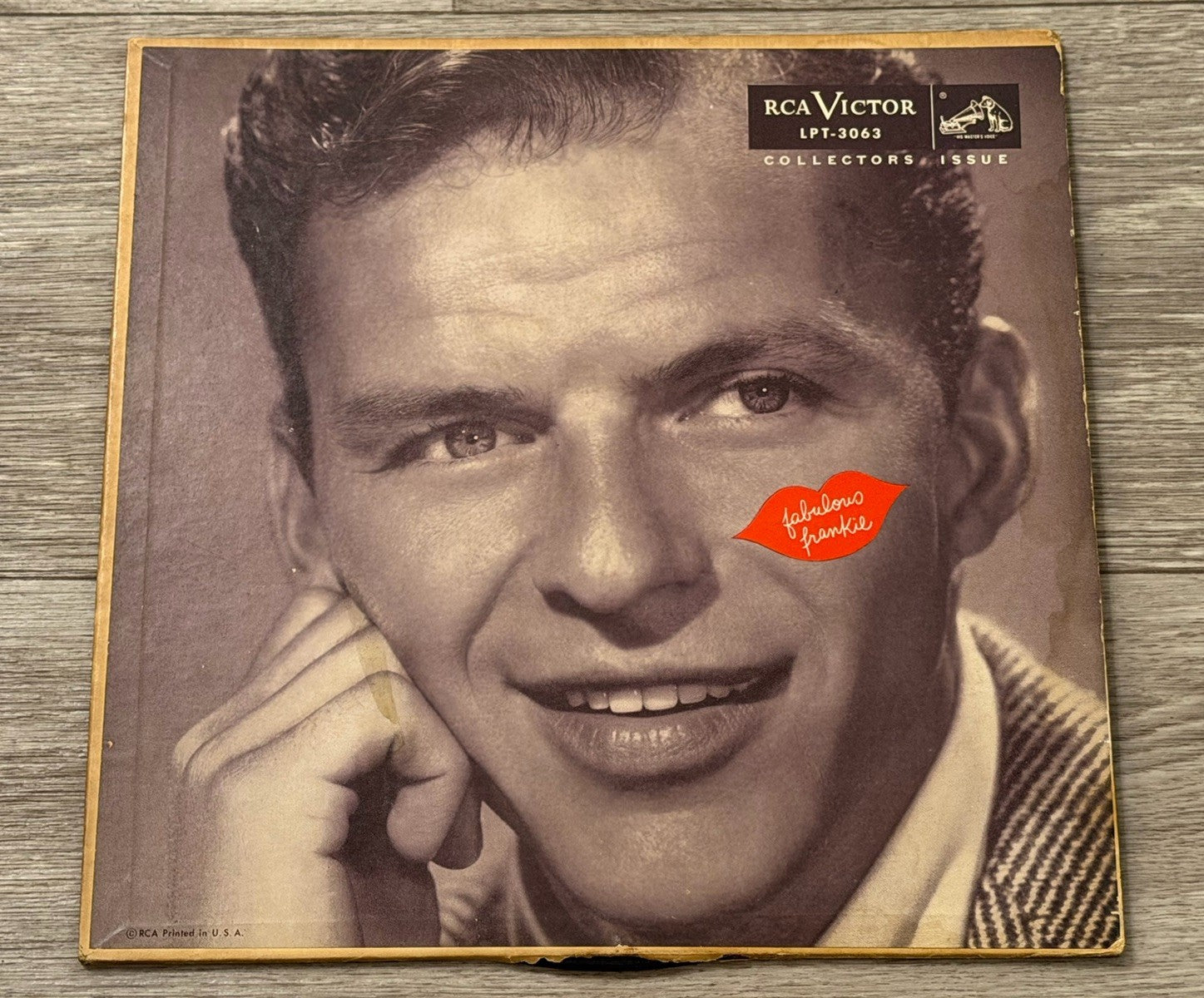 Fabulous Frankie ~ Frank Sinatra LPT3063 RCA  33 Record