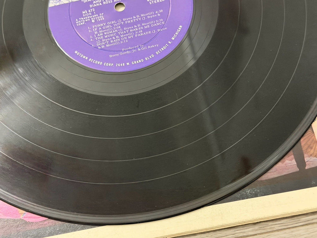 Diana Ross & The Supremes ‎– Sing And Perform "Funny Girl" - Vinyl LP 1968