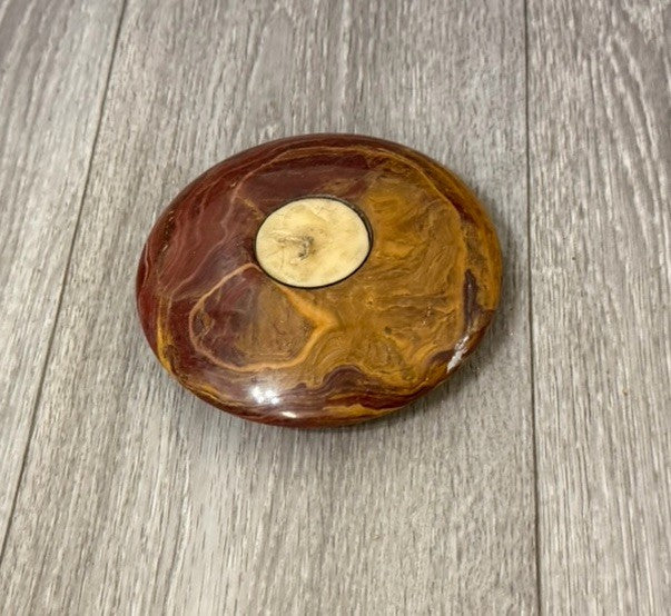 Vintage Polished Round Tea Light Candle Holder Home Decor