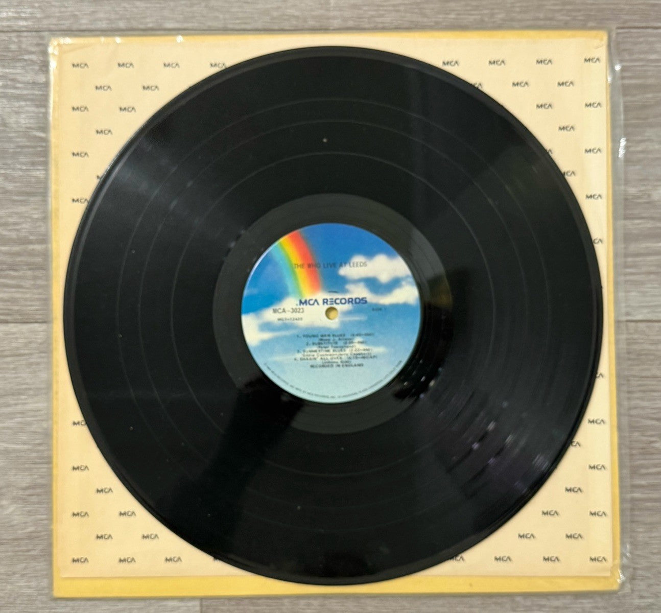 THE WHO - Live At Leeds (MCA) - 12" Vinyl Record LP No Insert