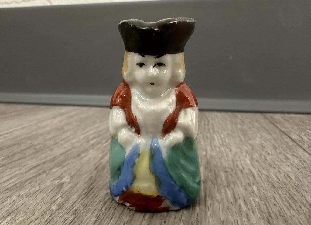 Vtg Miniature Figurine - Marked JAPAN - Mid Century Charm - Pitcher Creamer