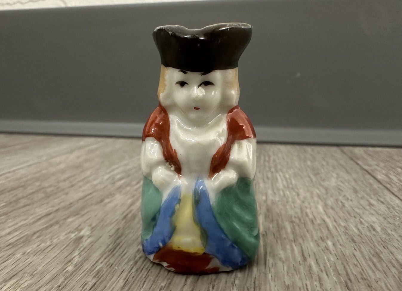 Vtg Miniature Figurine - Marked JAPAN - Mid Century Charm - Pitcher Creamer