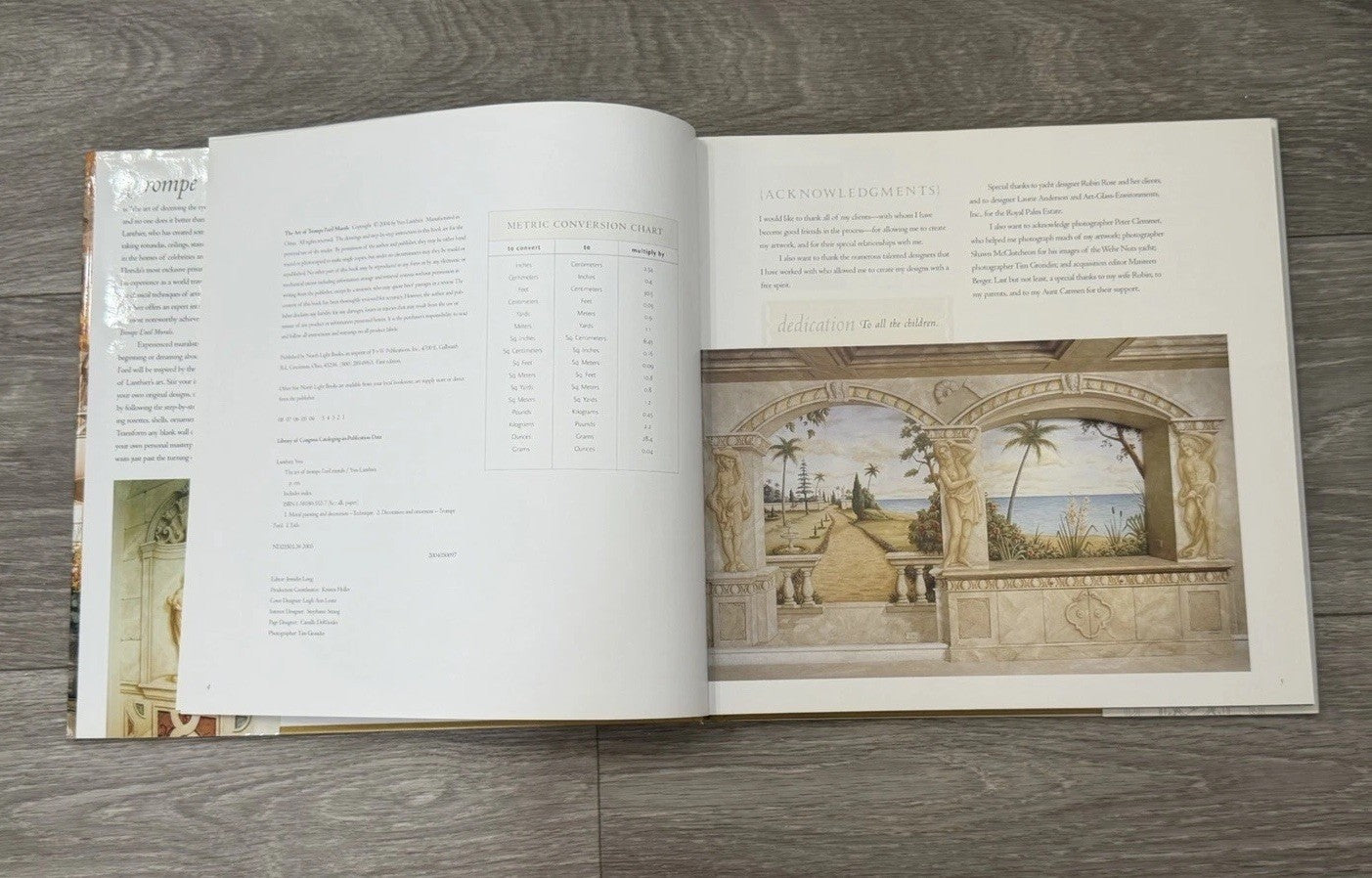 The Art Of Trompe L’oeil Murals By Yves Lanthier First Edition