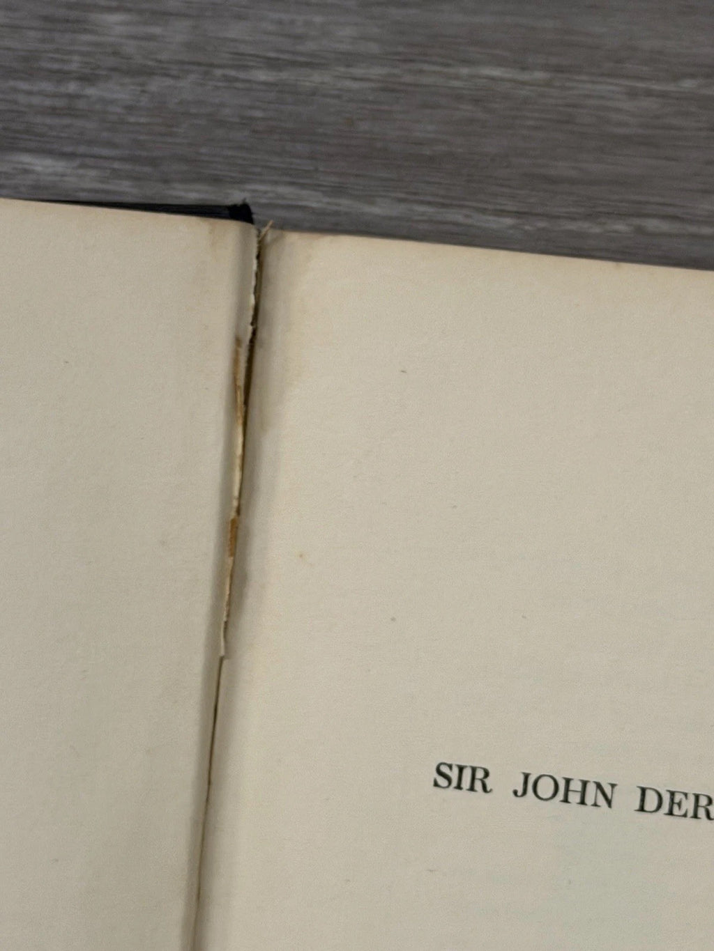 Antique Sir John Dering By Jeffery Farnol c1923 Little Brown And Company