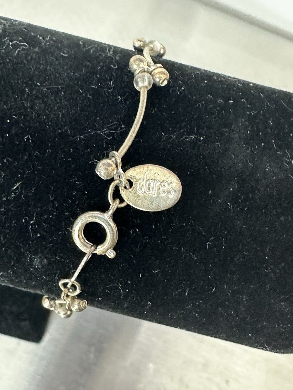 Vintage Clair’s Silver Dainty Bracelet 90s Retro