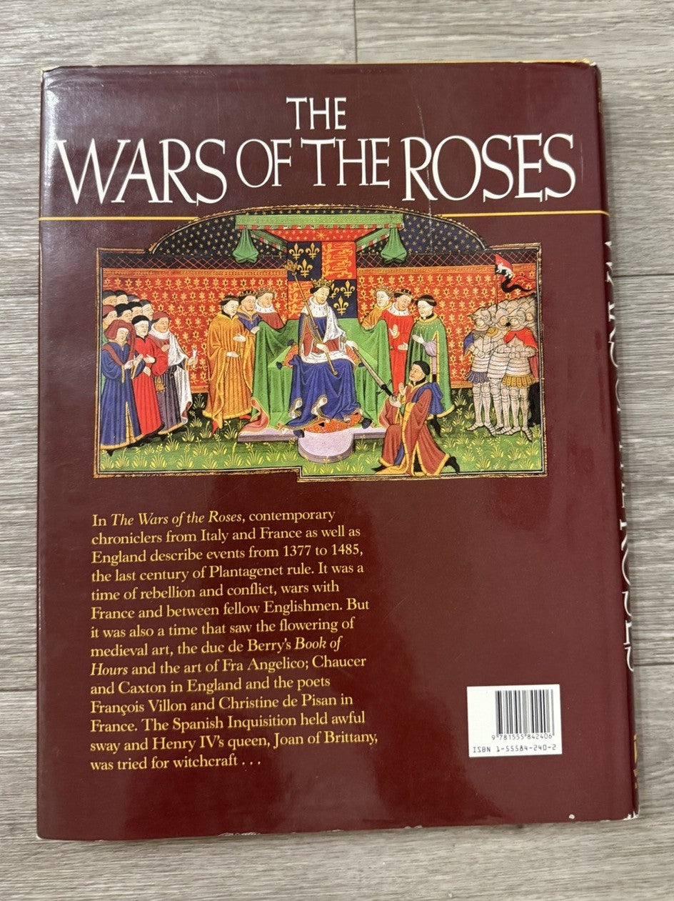 The WAR OF THE ROSES HARDCOVER - GOOD