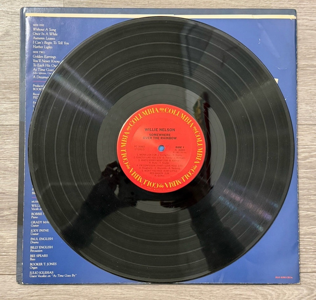 Willie Nelson - Somewhere Over The Rainbow OG LP, NM/UC, Columbia, 1981, FC36883
