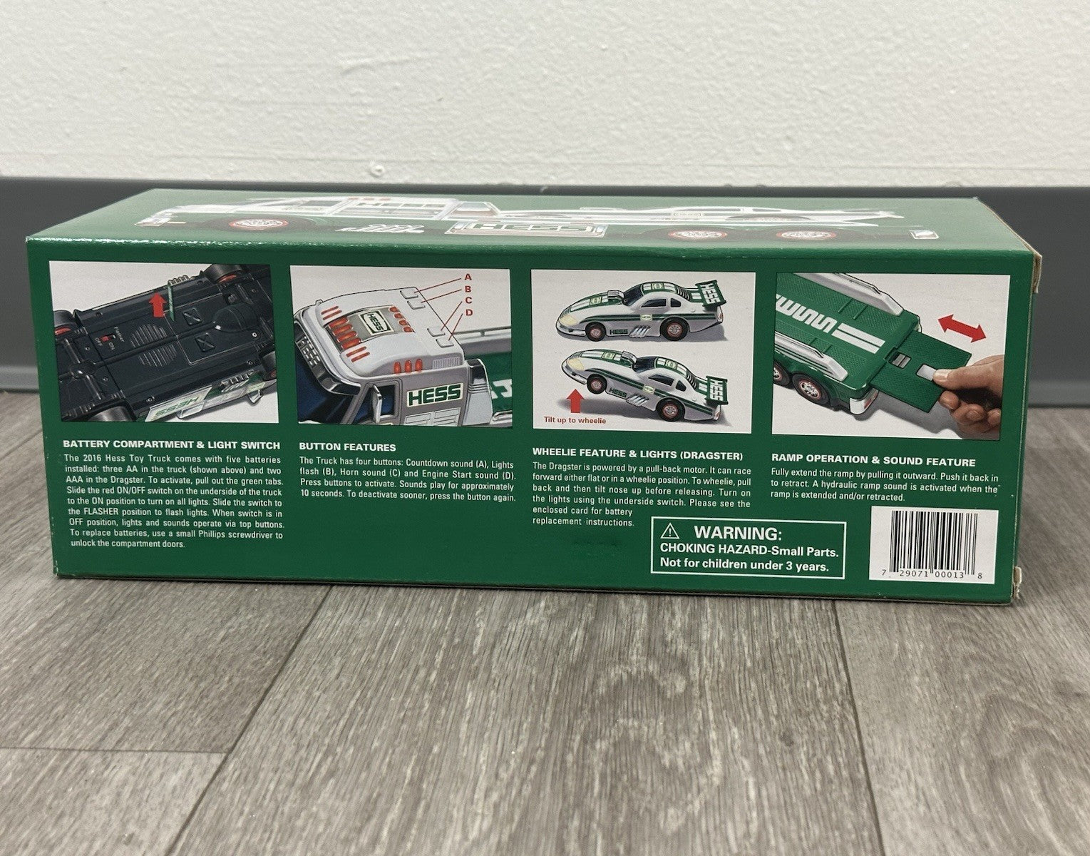 2016 Hess Holiday Toy Truck – Factory Sealed in Box, Unopened Collectible