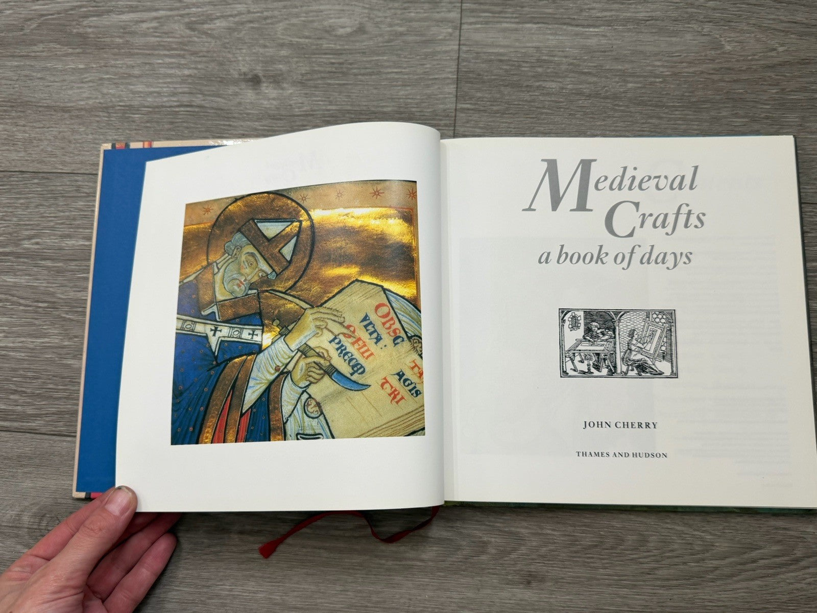 Medieval Crafts - a Book of Days By John Cherry