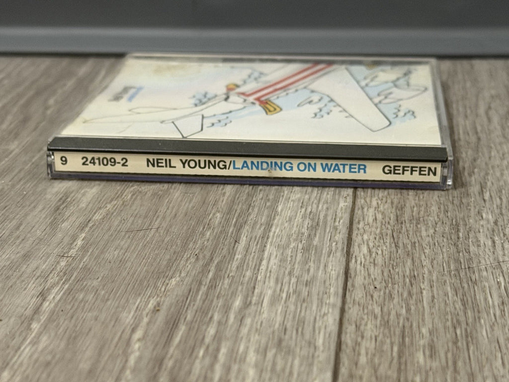 Neil Young Landing On Water CD 1986 Geffen Folk Rock
