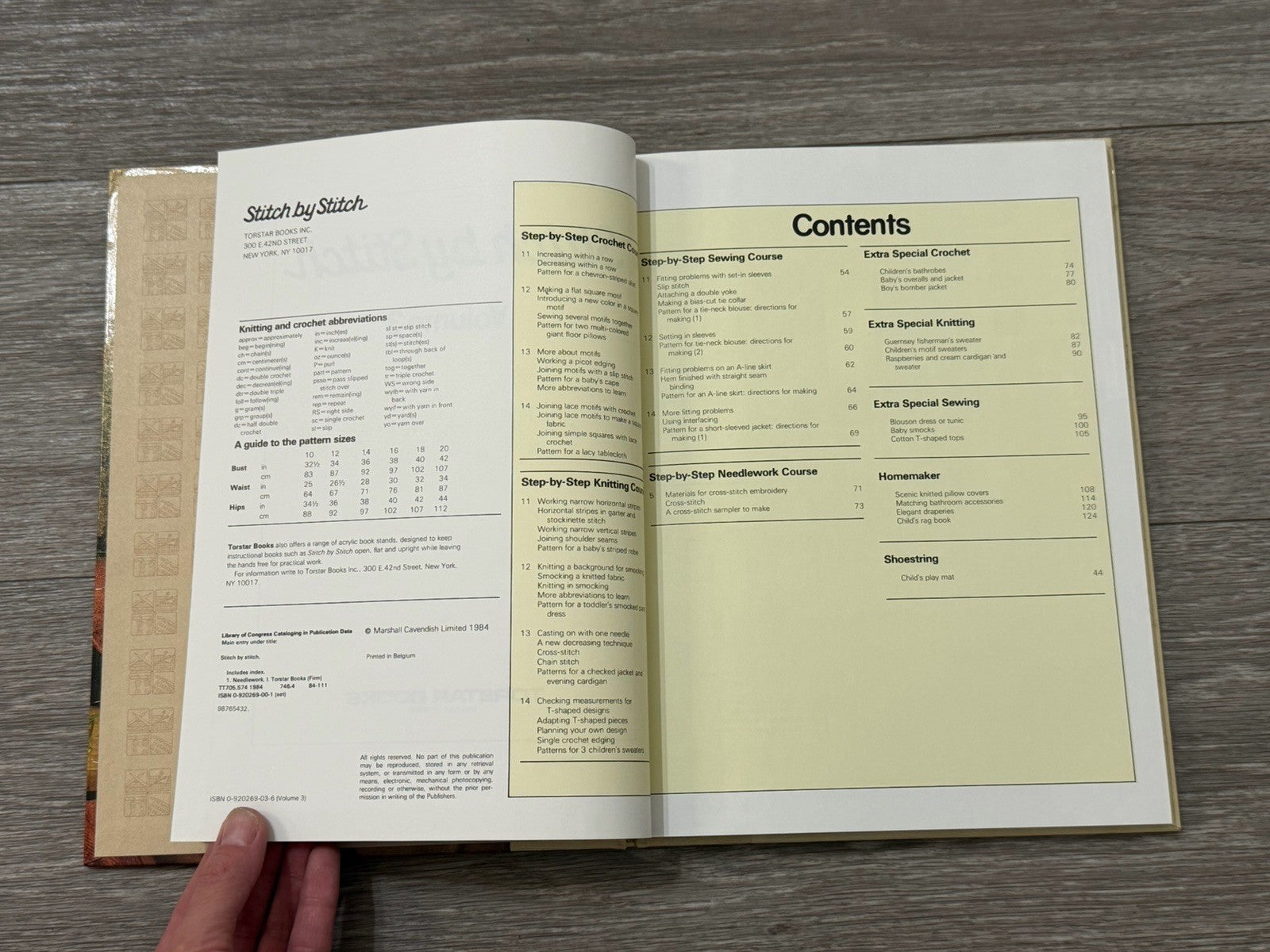 Stitch by Stitch : Volume 3 Book