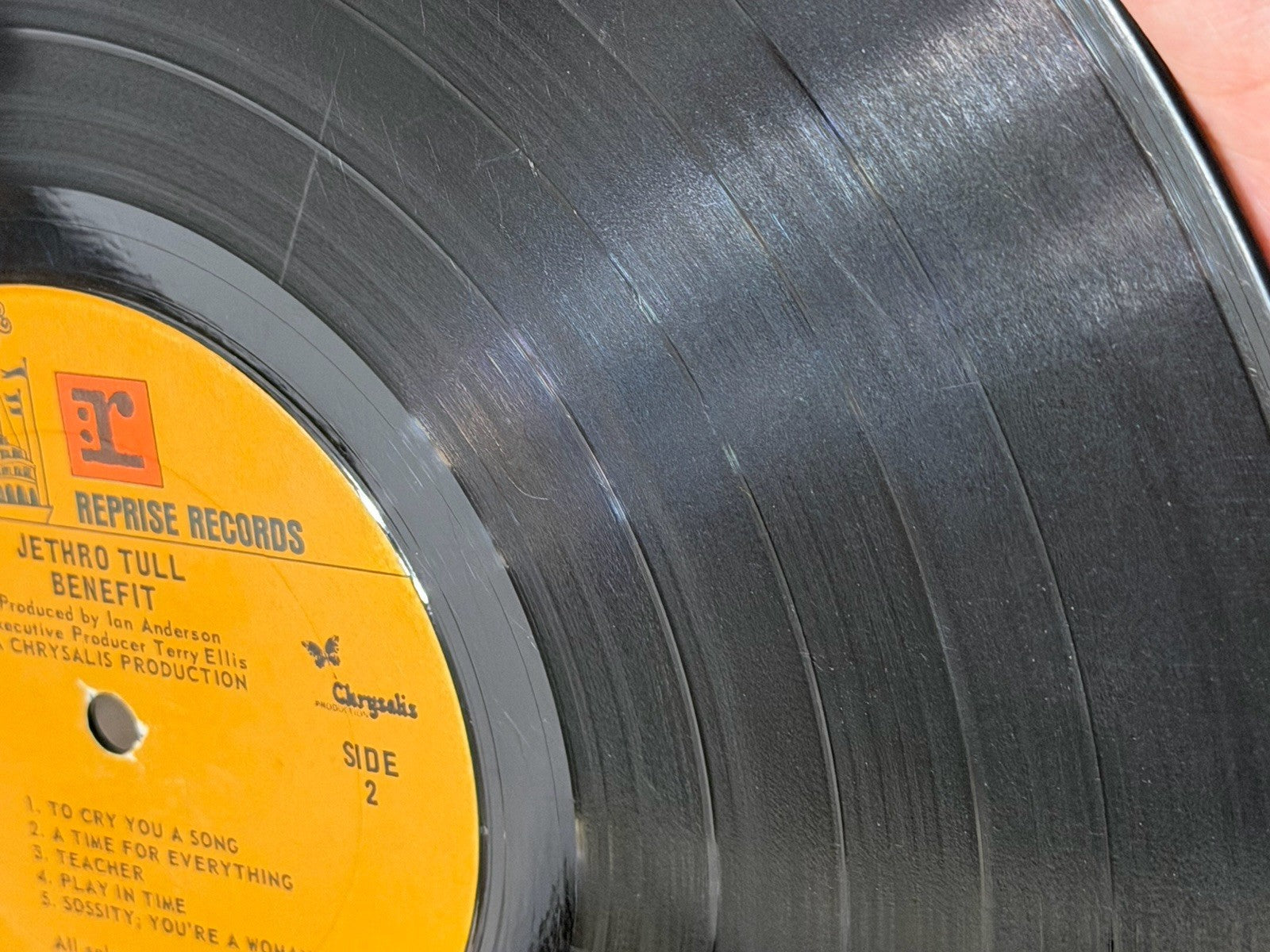 Jethro Tull Benefit -  Vinyl Album  1970  Reprise - RS 6400 VG/G