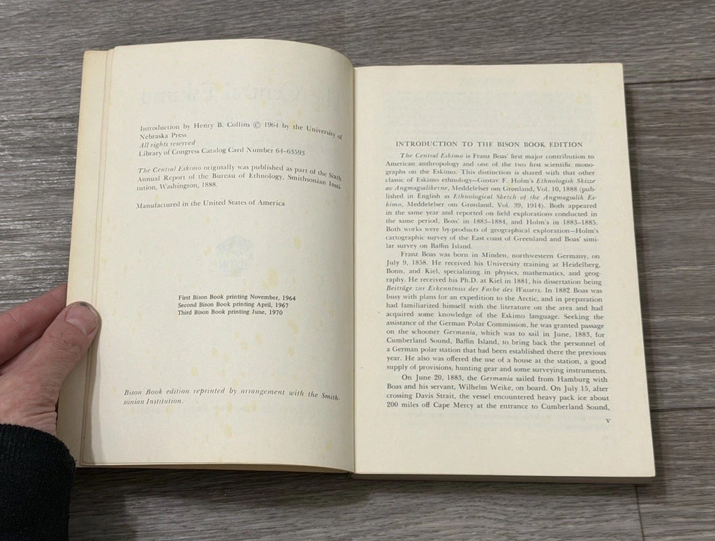 The Central Eskimo by Franz Boas [1964]