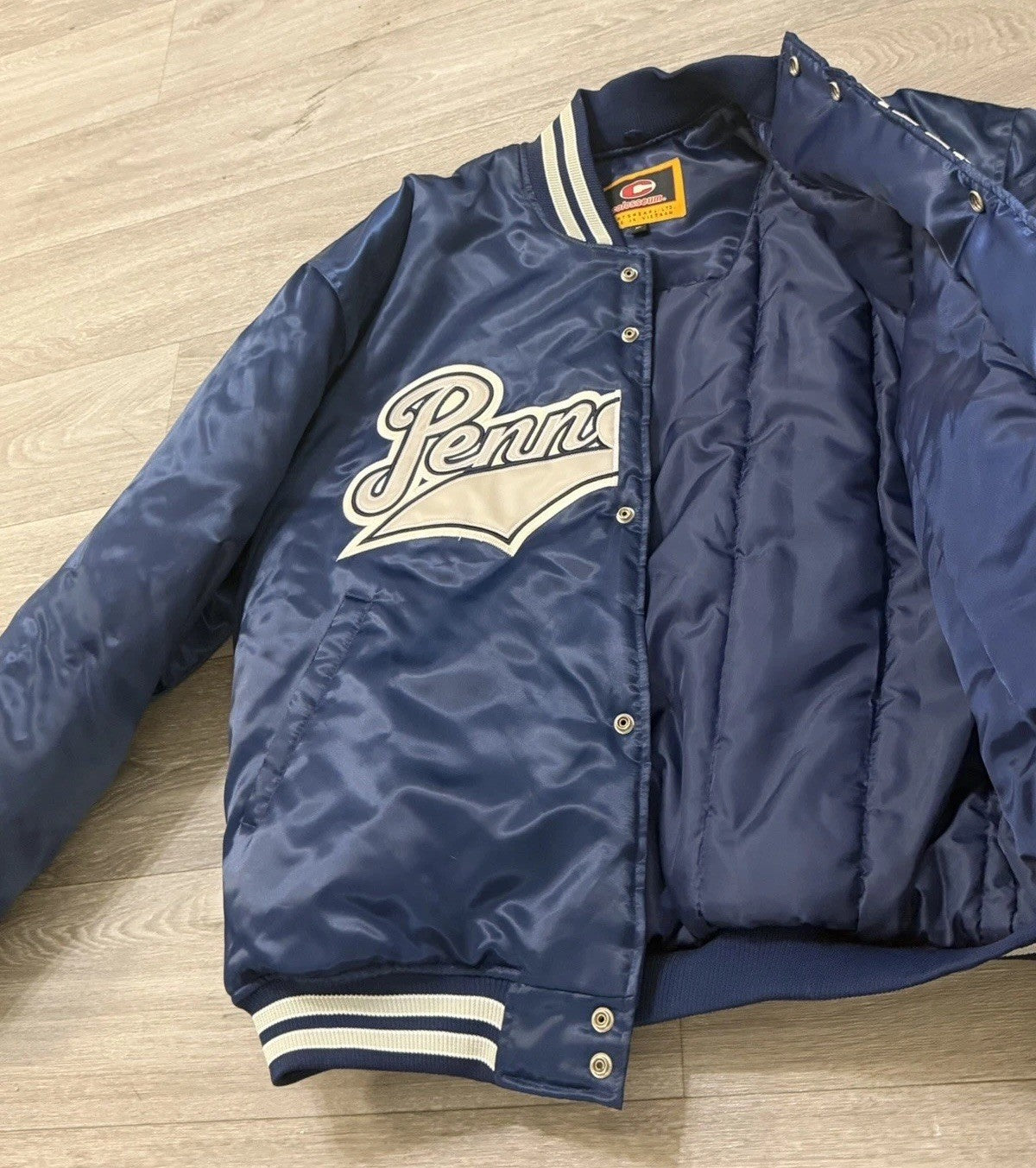 Penn State Varsity  Bomber Jacket Colosseum Made In Korea Vintage XL