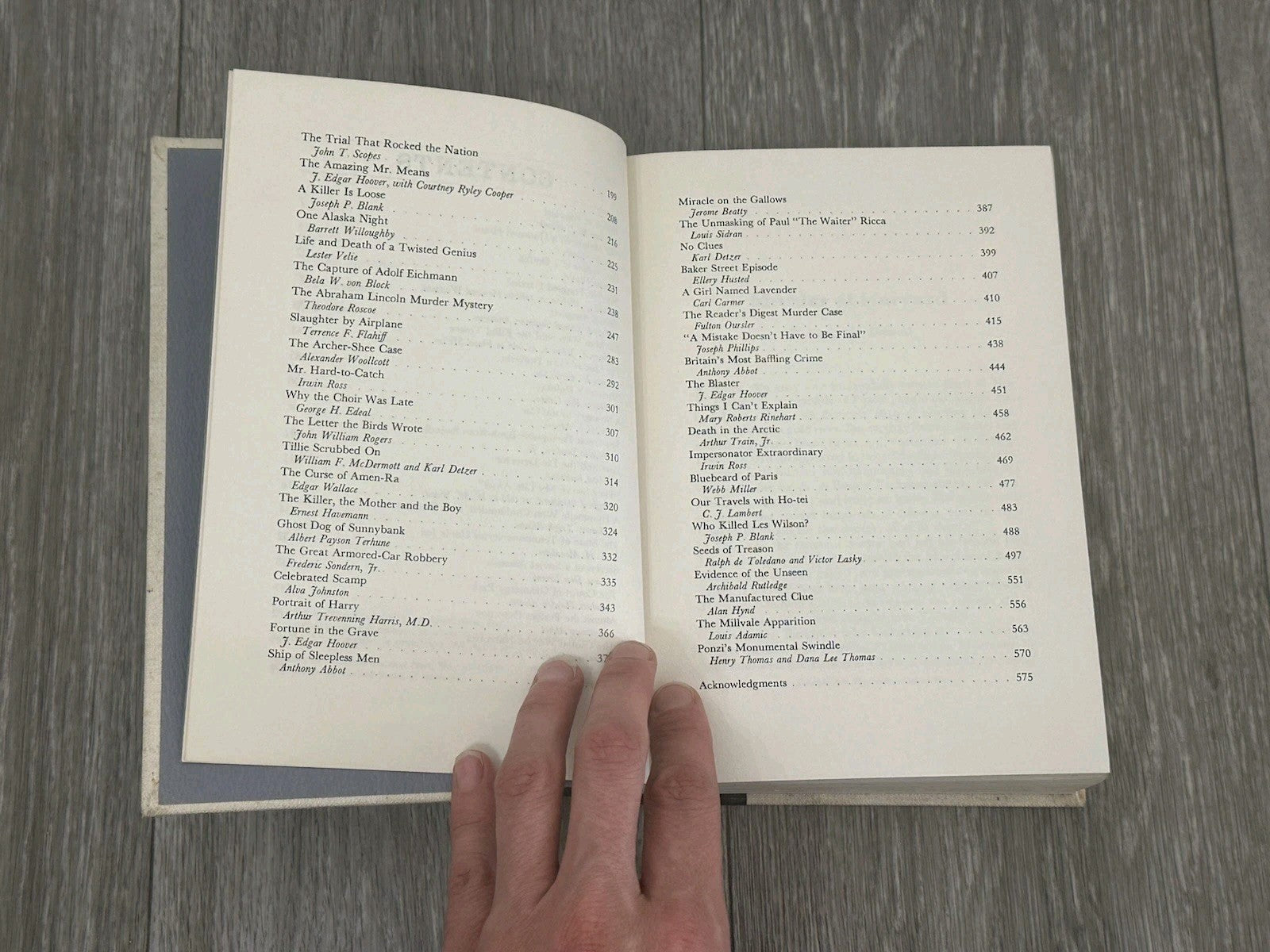Great True Stories of Crime Mystery & Detection From The Reader's Digest 1965 HC