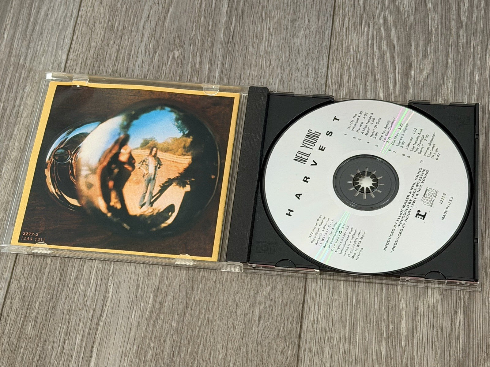 Neil Young: Harvest CD 1972 2277-2 REPRISE VG+ Used