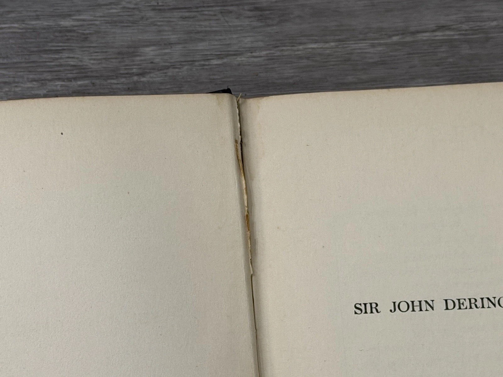 Antique Sir John Dering By Jeffery Farnol c1923 Little Brown And Company