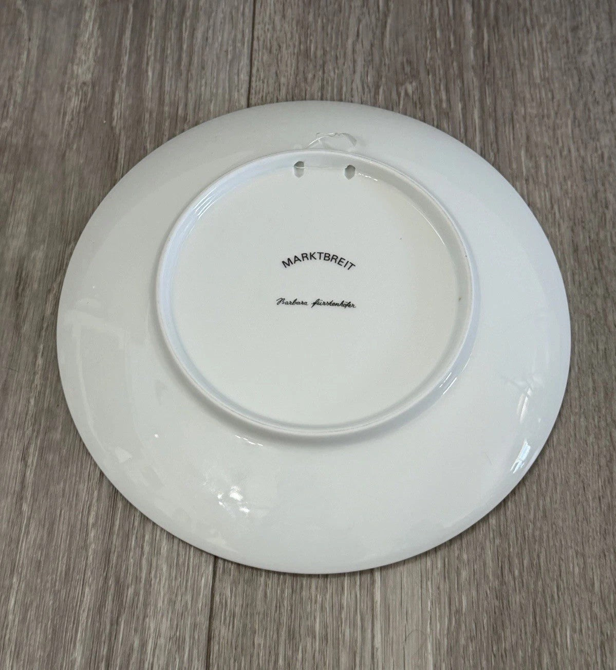 Vintage NOS German E&A BOCKLING Collector Plate MARKTBREIT Barbara Furstenhofer
