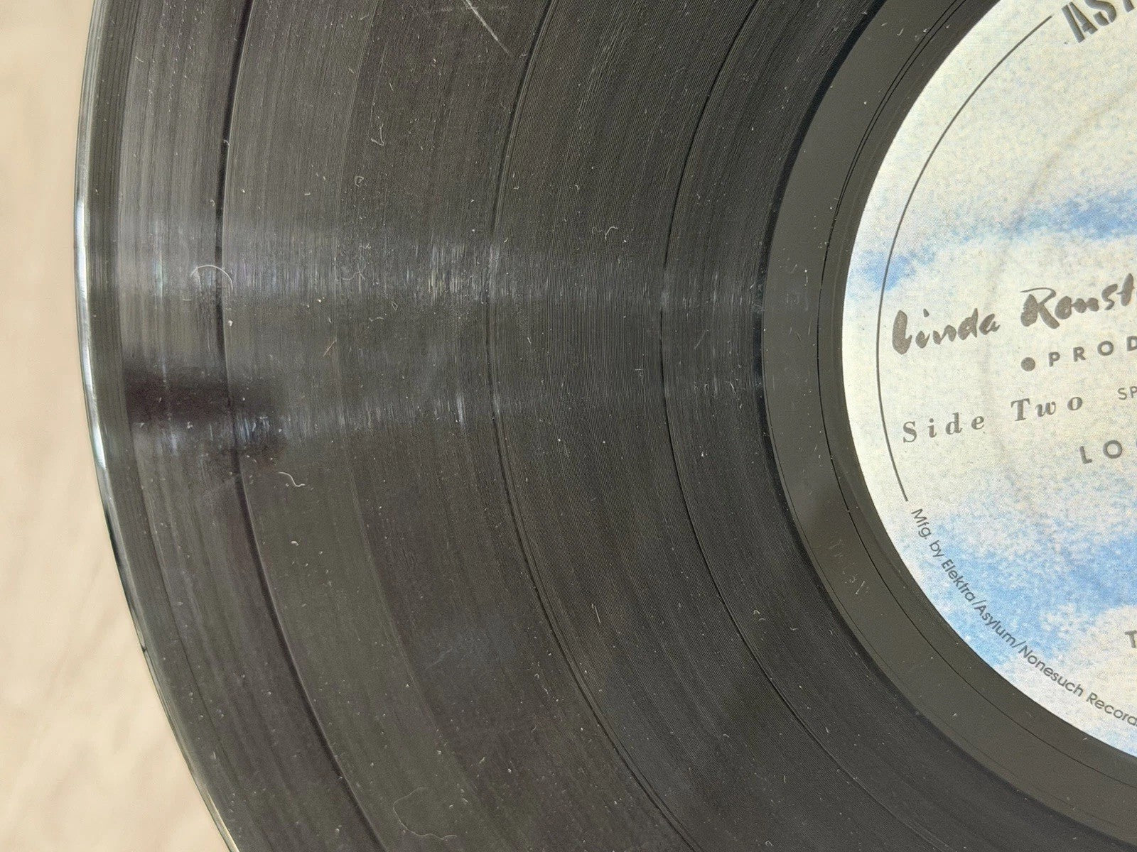 Linda Ronstadt Mad Love Vinyl 1980. SE501A