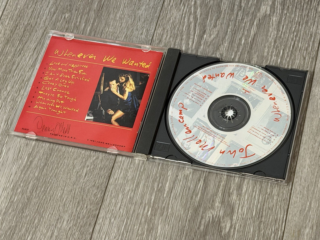 John Mellencamp – Whenever We Wanted CD 1991 Mercury Rock Album Tested VG