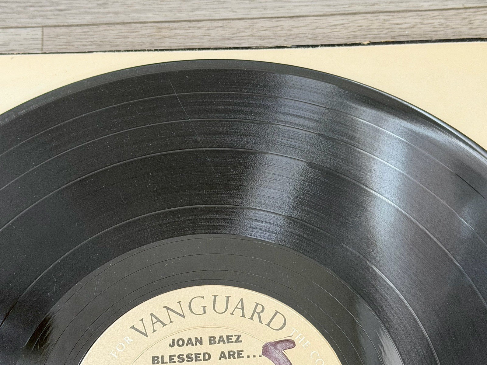 Vanguard 1971 JOAN BAEZ BLESSED ARE... lp VSD-6570 2 record set G+ (UP)