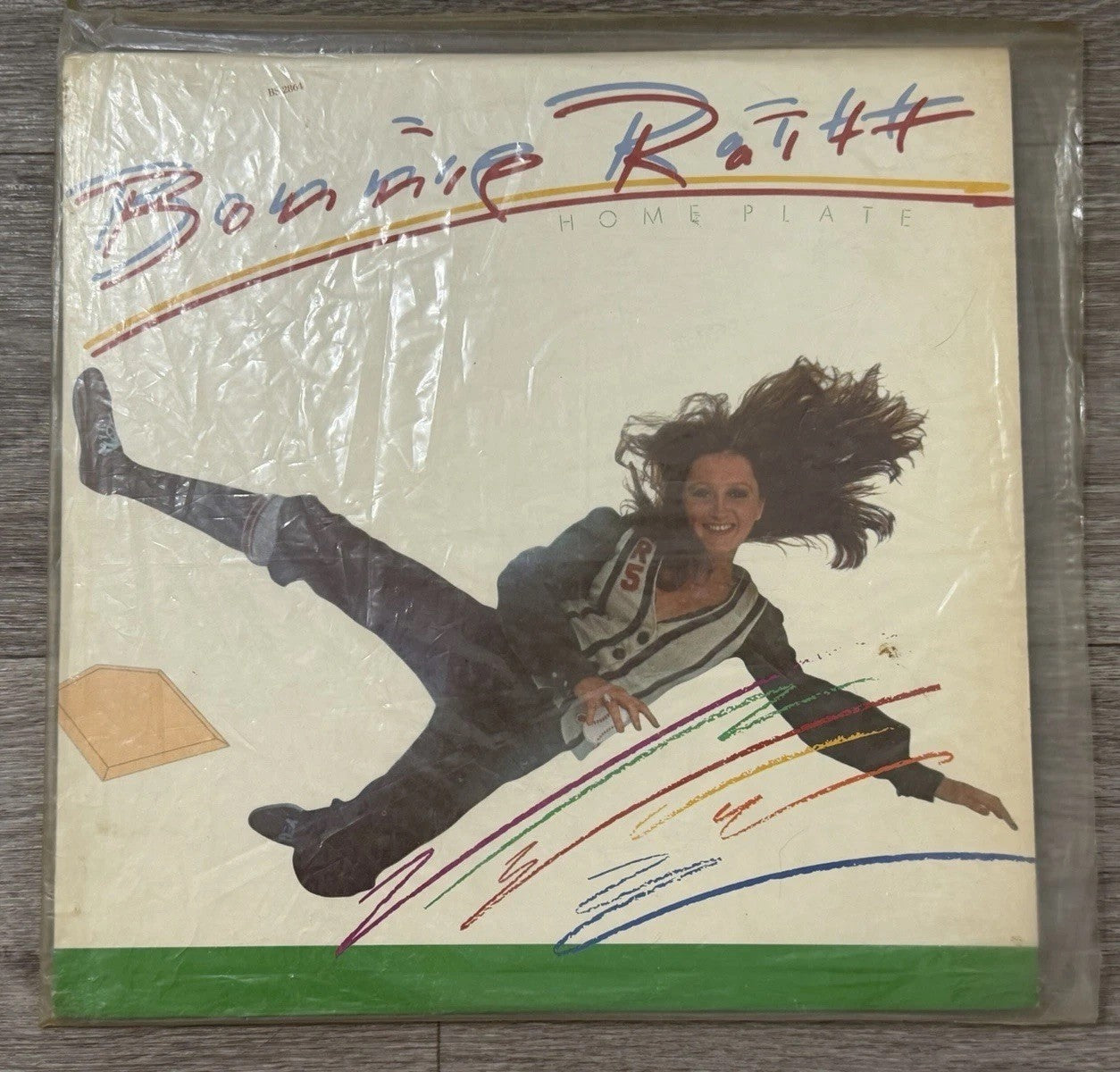 Bonnie Raitt Home Plate LP 1975 Warner Brothers Inner Sleeve Run Like A Thief
