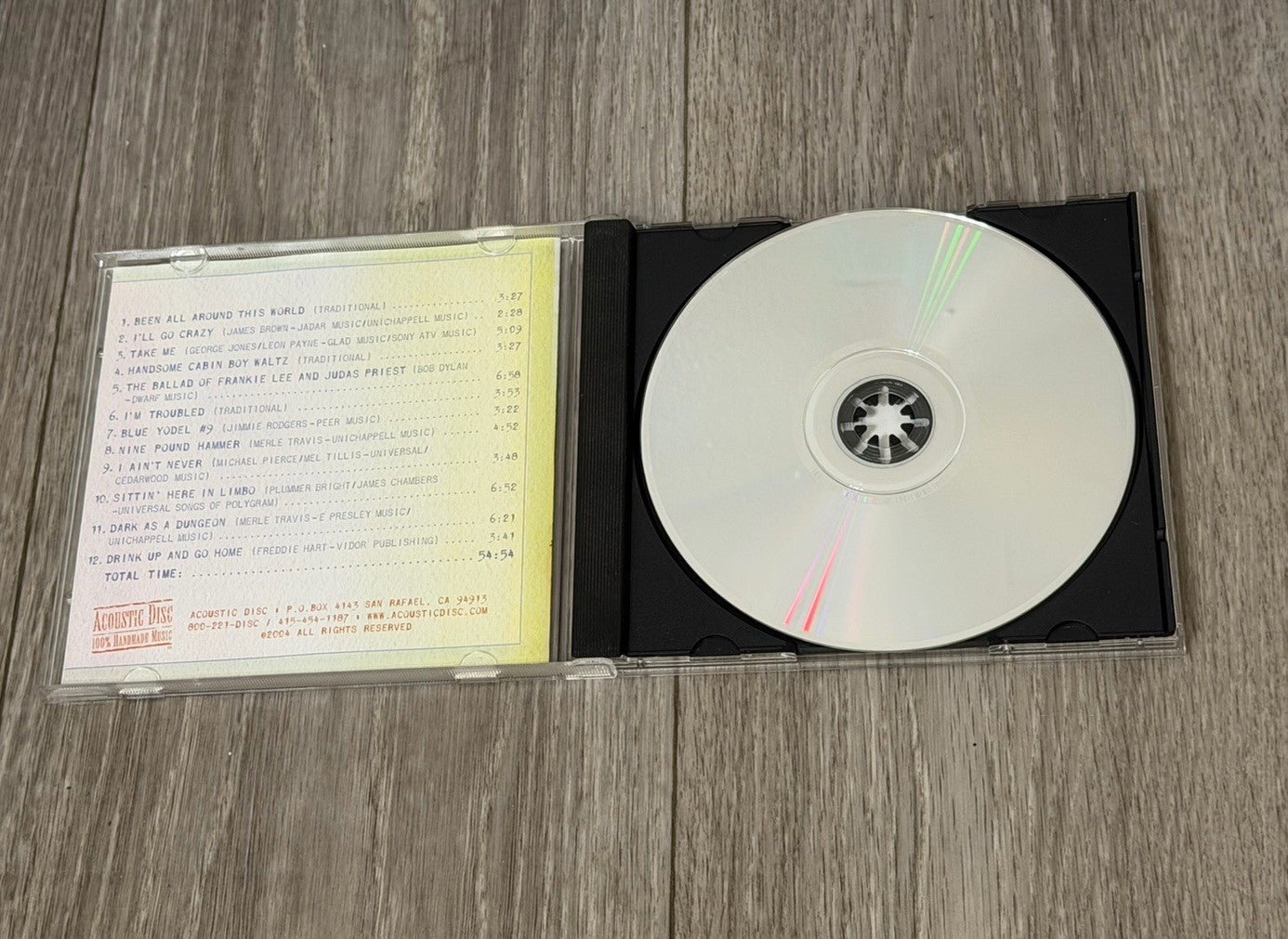 Jerry Garcia & David Grisman - Been All Around This World - HDCD