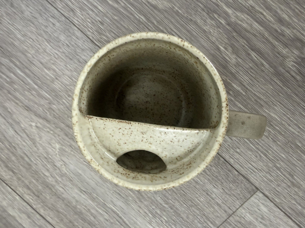 Fitz & Floyd, Stoneware/Pottery, Novelty Mustache Mug/Cup Character Face, 1970's