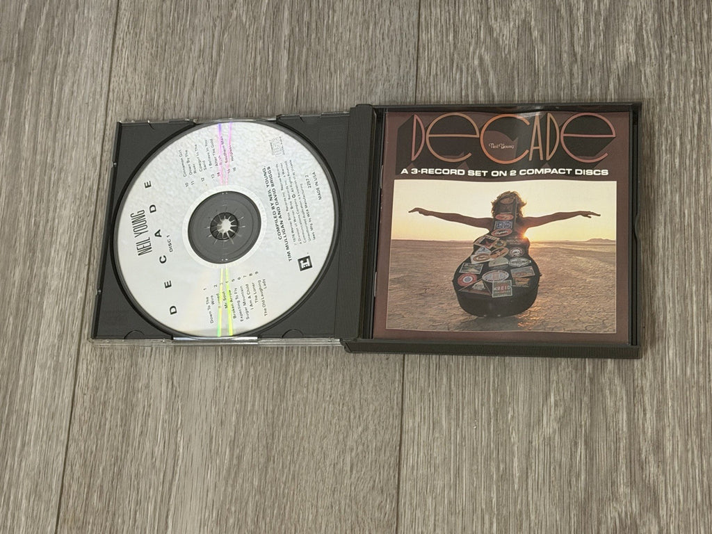 Neil Young Decade 2 CD Set 2257-2 Reprise Classic Rock 1977