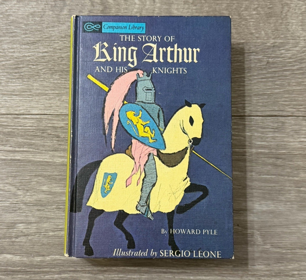 1965 Companion Library Adventures Of Pinocchio And The Story Of King Arthur &...