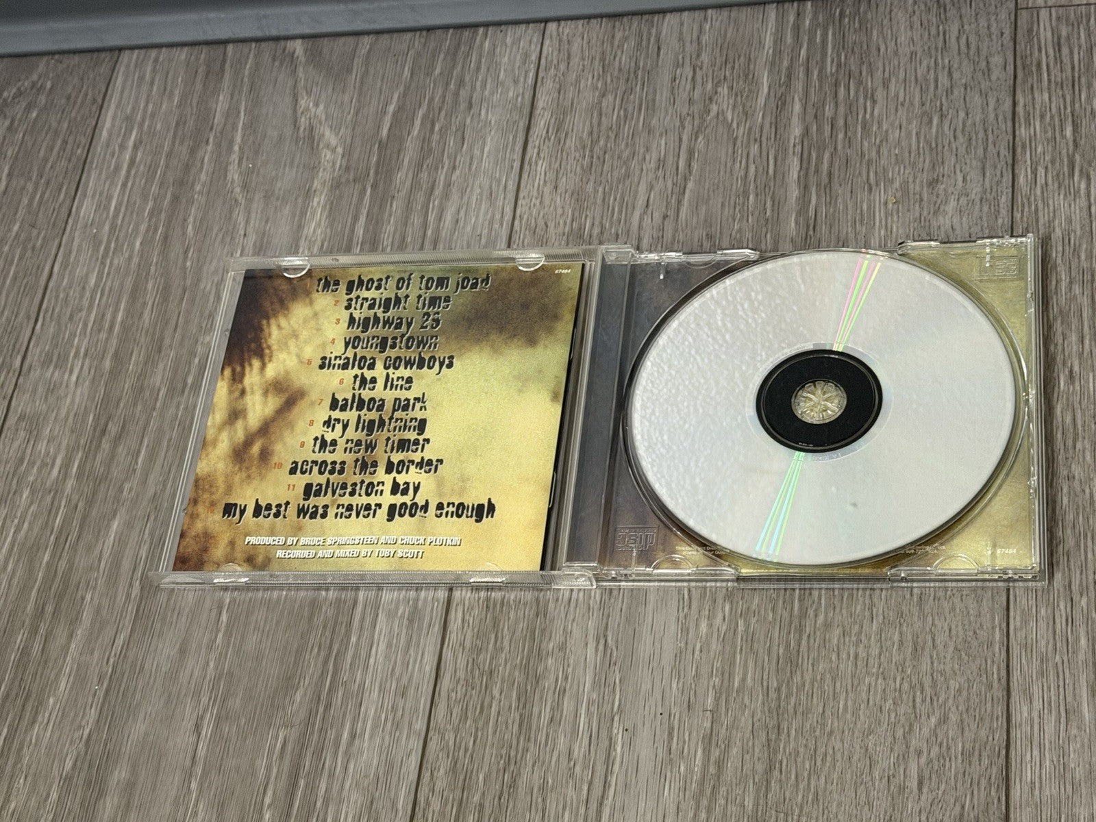 Bruce Springsteen The Ghost Of Tom Joad CD
