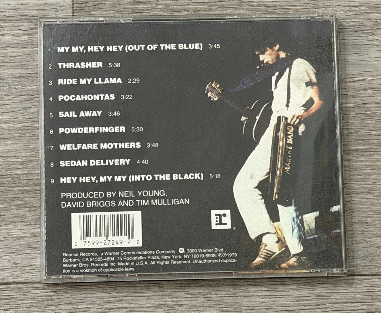 Neil Young & Crazy Horse – Rust Never Sleeps CD USED - Reprise