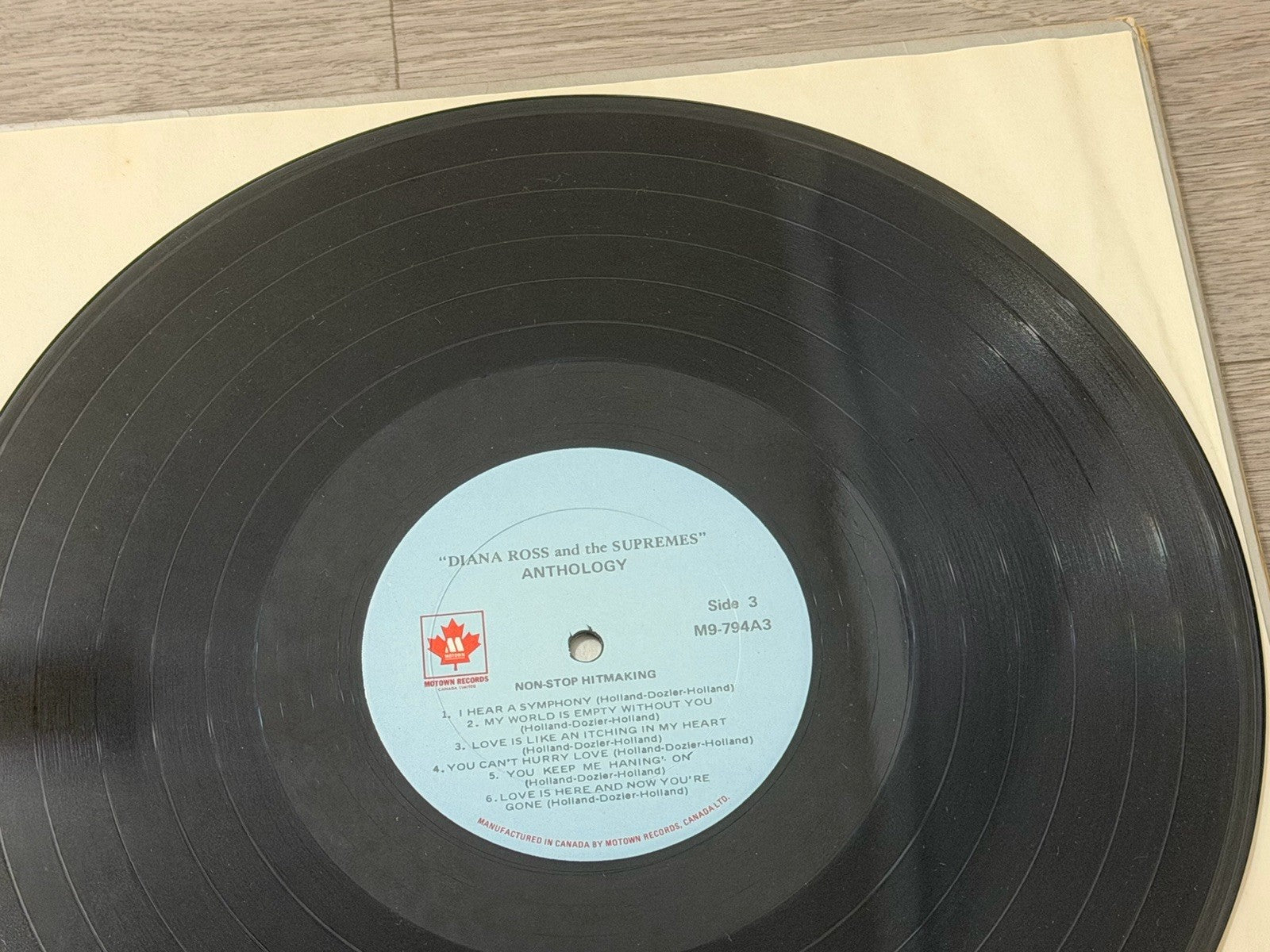 DIANA ROSS AND THE SUPREMES - Anthology (Motown M9 794A3 1974) 3 LP set vinyl