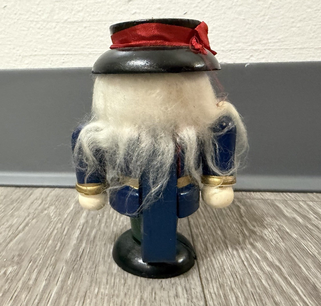 Wooden Nutcracker Soldier 5 Inch Tall Wood Christmas Holiday Decoration