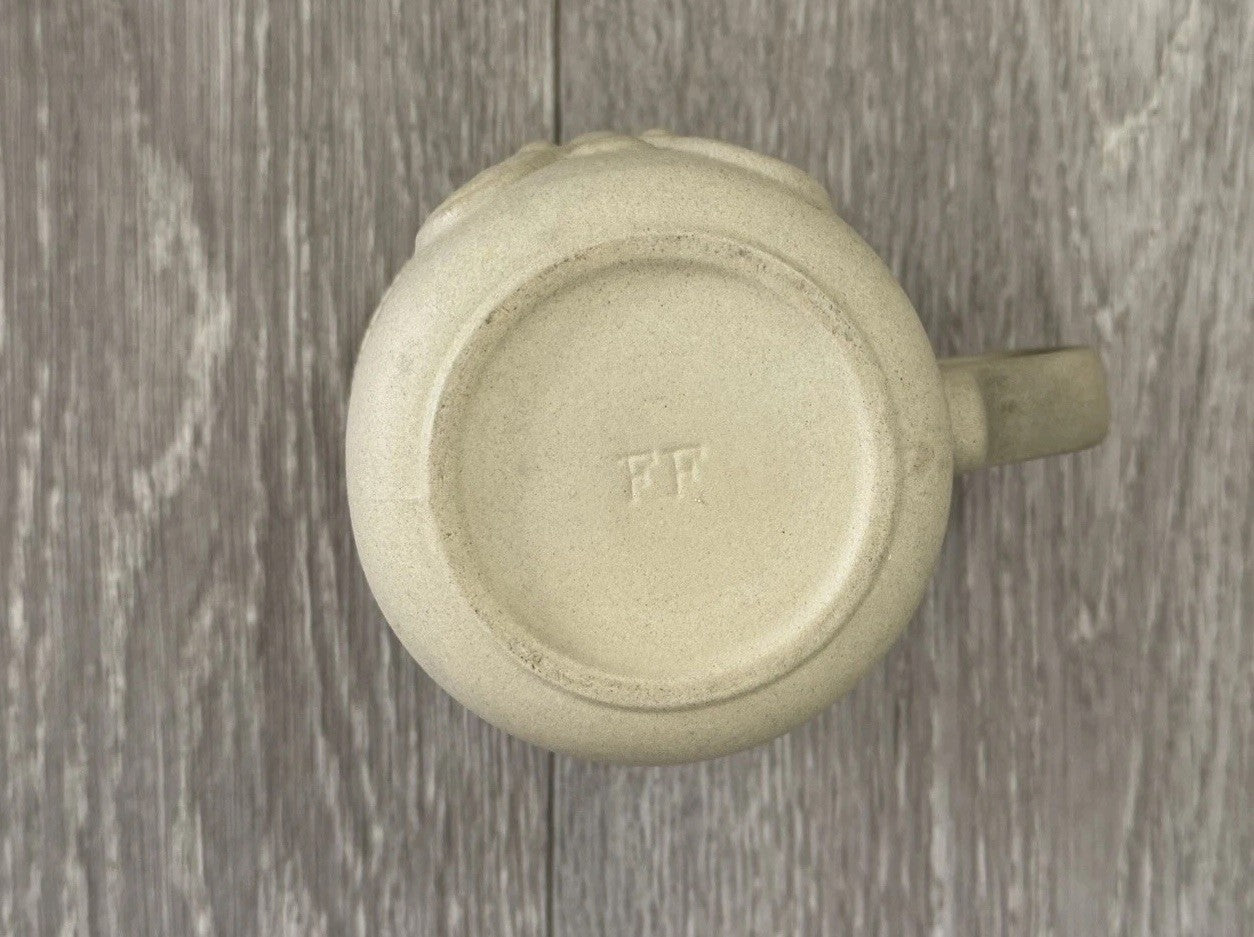 Fitz & Floyd, Stoneware/Pottery, Novelty Mustache Mug/Cup Character Face, 1970's