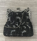 Womens Vtg Style Beaded Sequin Evening Handbag Prom /Homecoming /Wedding Clutch
