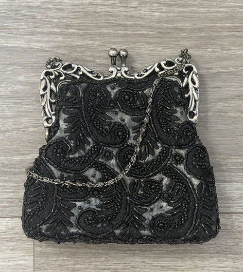 Womens Vtg Style Beaded Sequin Evening Handbag Prom /Homecoming /Wedding Clutch