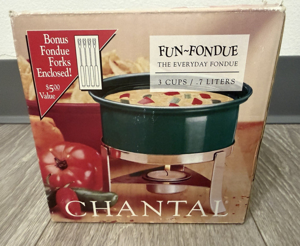 Chantal The Fun-Fondue Tealight Warmer Fondue forks not included