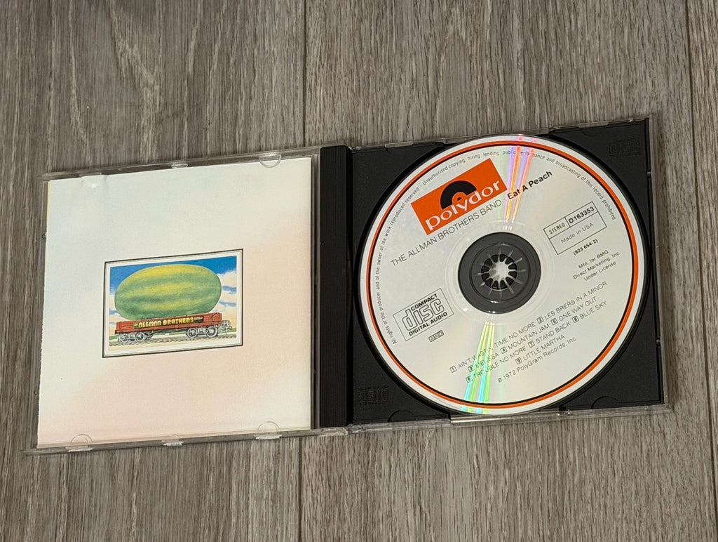 The Allman Brothers Band Eat a Peach Polydor 823 654-2CD Remastered US Rock Blue