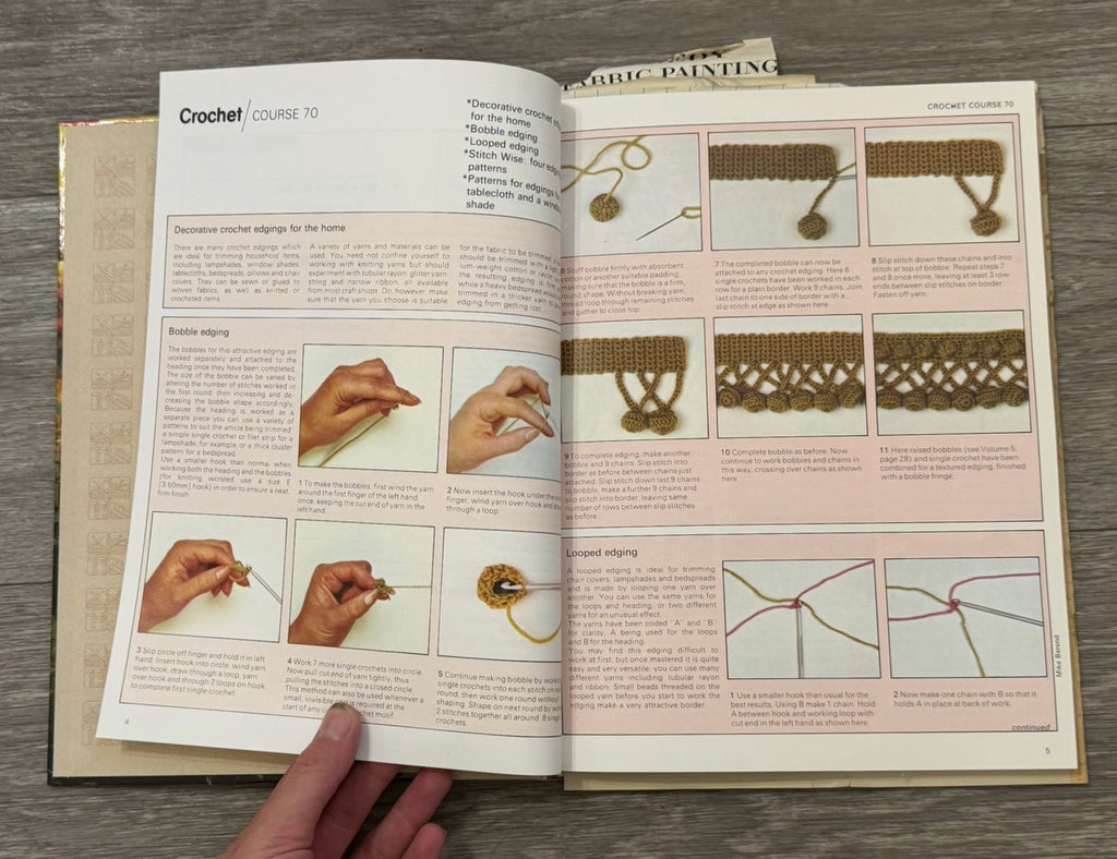 Stitch by Stitch Volume 16 Home Sewing Crochet Knitting Needlecraft Book