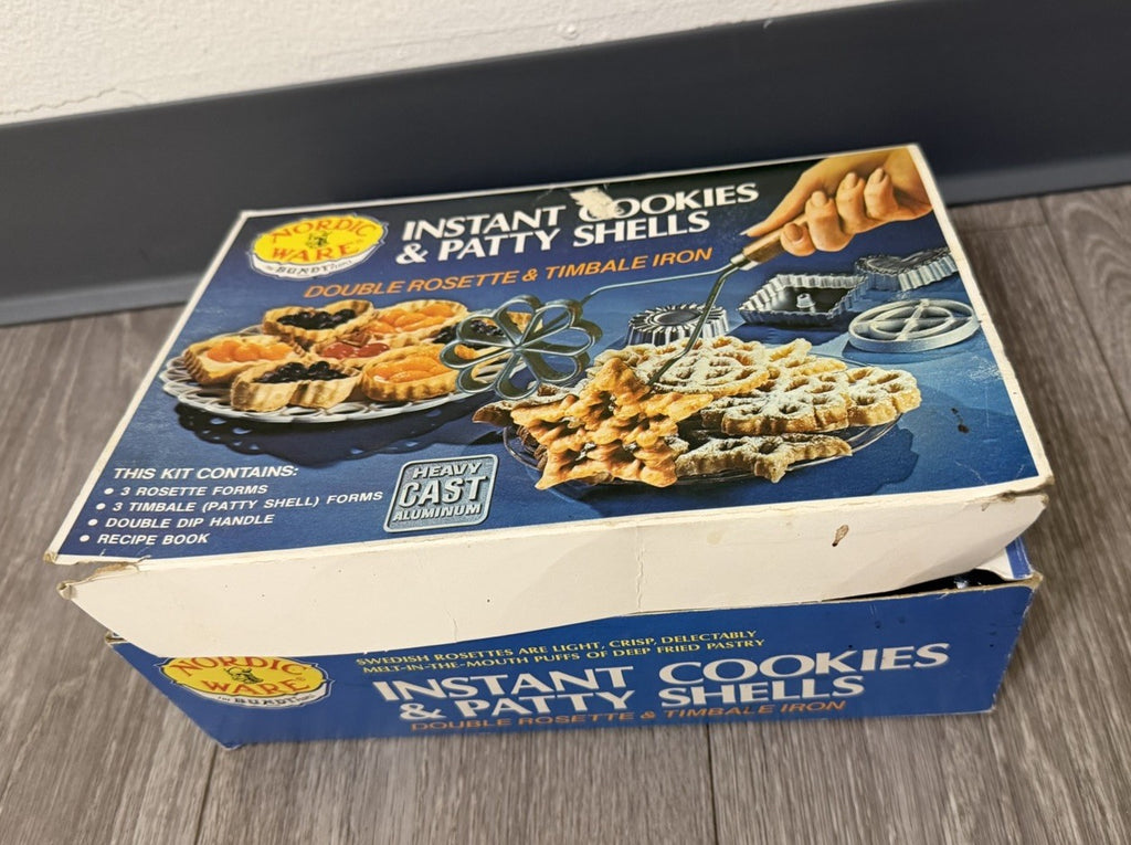 Vintage Nordic Ware Instant Cookies & Patty Shells / New Sealed