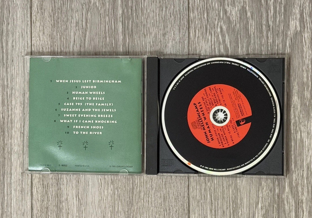 John Mellencamp - Human Wheels 1993 BMG Direct CD 10 Tracks VG