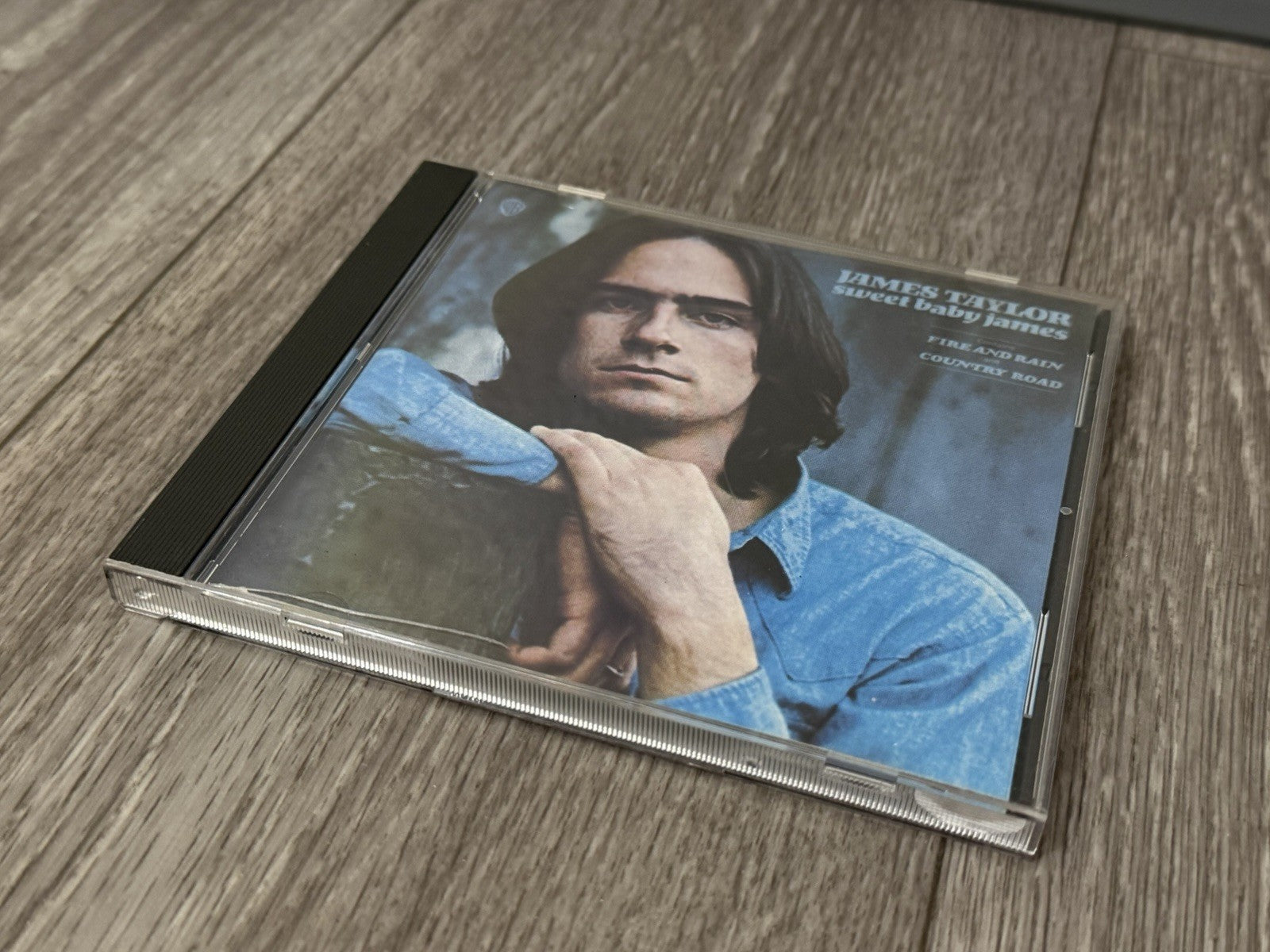 James Taylor Sweet Baby James CD Warner Bros 1843-2 VG Cracked Jewel Case Read
