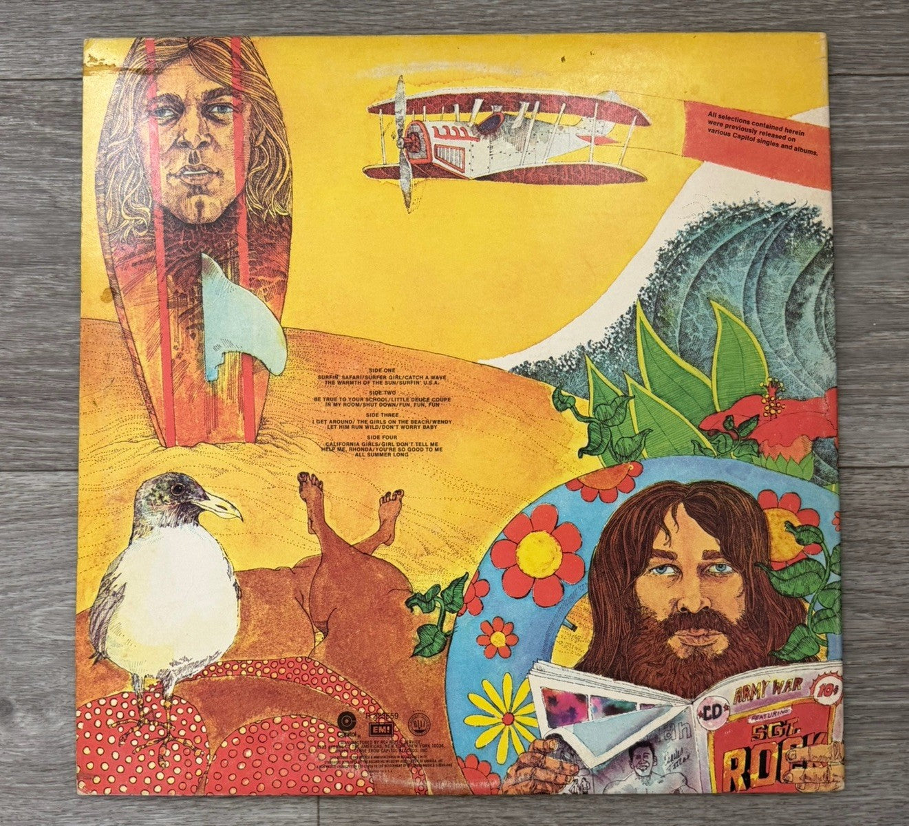 The Beach Boys Endless Summer 2 LP Vinyl Record 1974 RCA Music club Edition