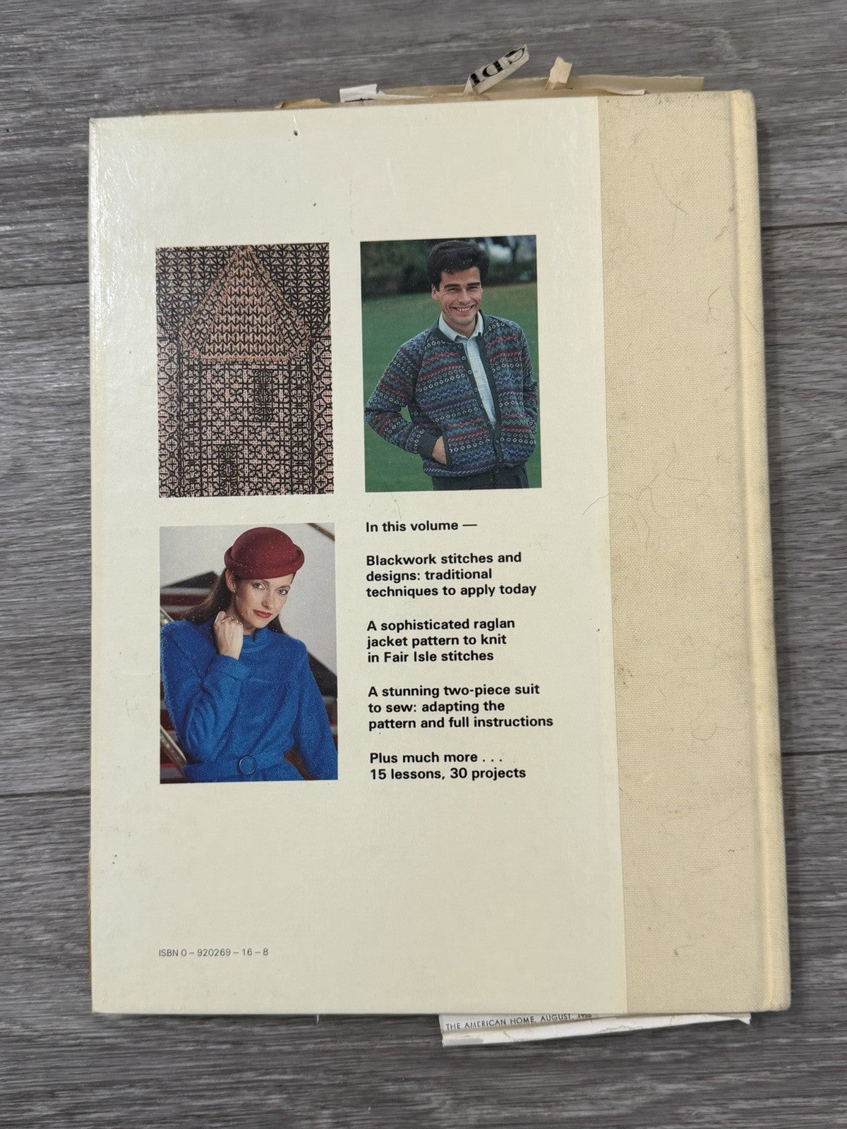 Stitch by Stitch Volume 16 Home Sewing Crochet Knitting Needlecraft Book