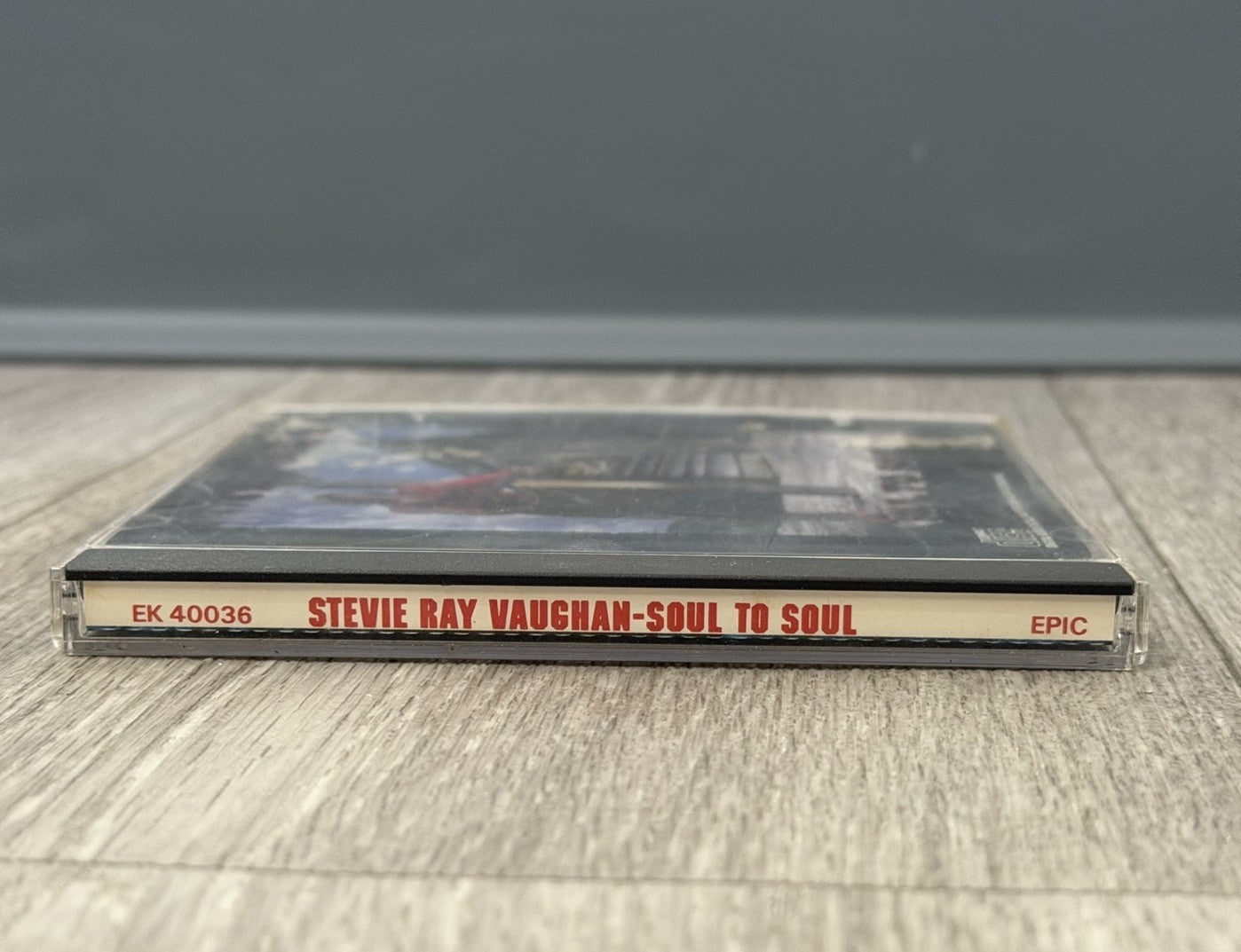 Stevie Ray Vaughan - Soul To Soul CD 1985 CBC Inc EK 40036