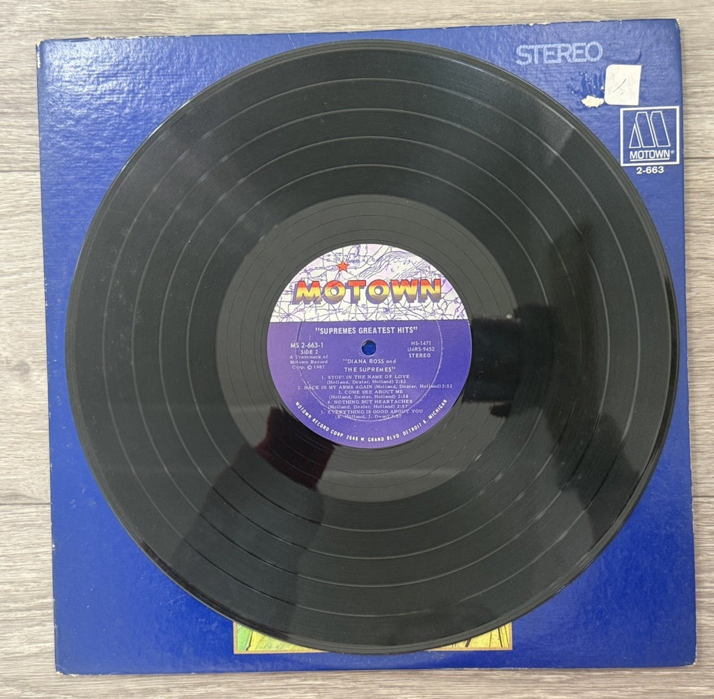 Diana Ross And The Supremes Greatest Hits, Deluxe Package, Stereo MS-663-MP